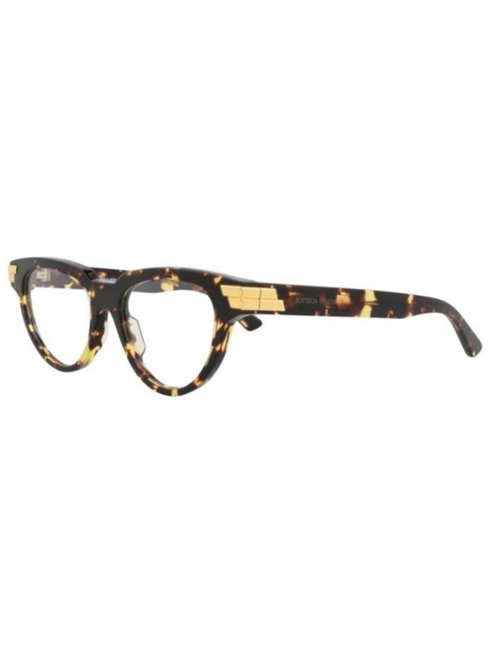 New Bottega Veneta Womens Cat Eye Havana Havana Transparent Fashion Designer Eye